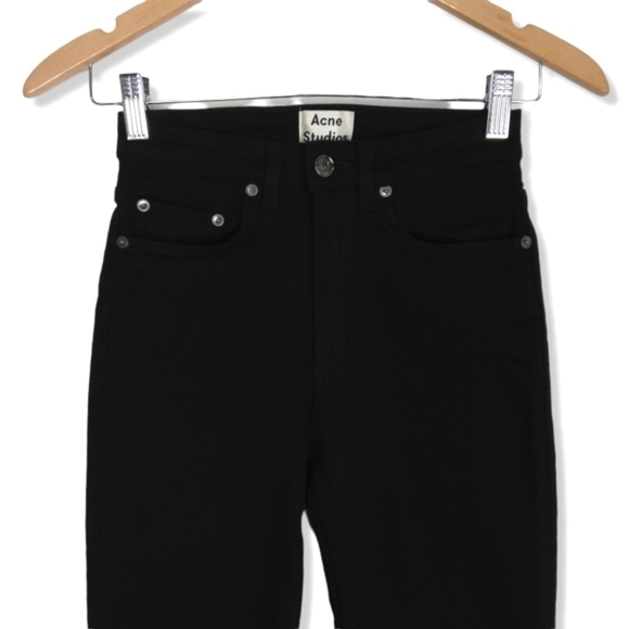 Acne Patti Stay Blk Skinny Jeans - Picture 3 of 8